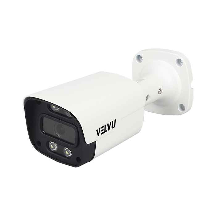 Velvu 4MP IP WDR Color  Audio Bullet Camera ST-VB IP4002DRSL