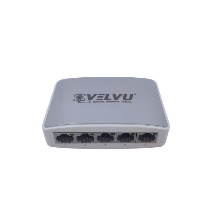 VELVU 5 PORT 10100 NETWORK SWITCH ST-NS-1105