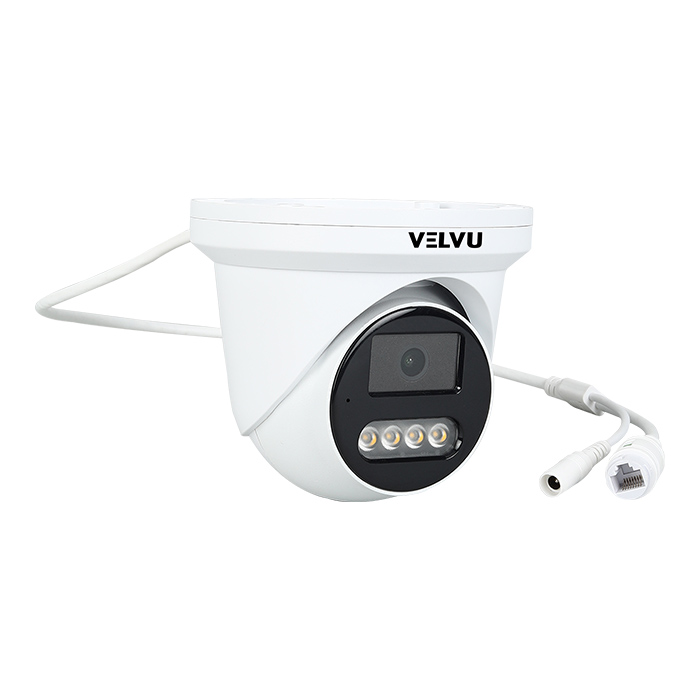 Velvu 8MP IP Low Light Color Dome Camera ST-VD IP8002LL