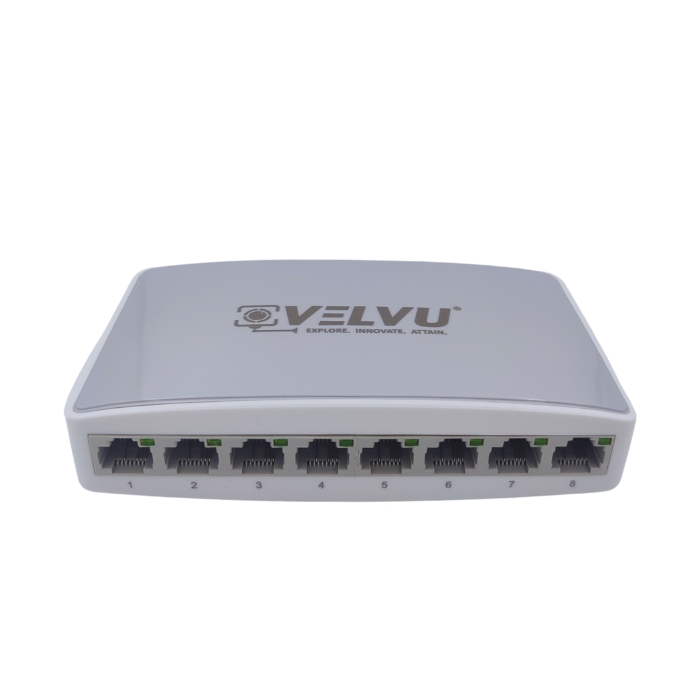 VELVU 8 PORT 10100 NETWORK SWITCH ST-NS-1108