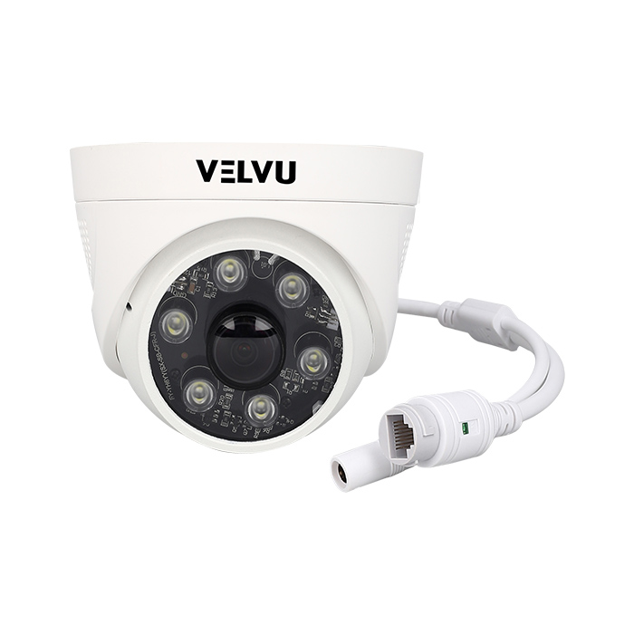 Velvu 4MP IP Color Fisheye Dome Camera ST-VD IP4002DL-FE