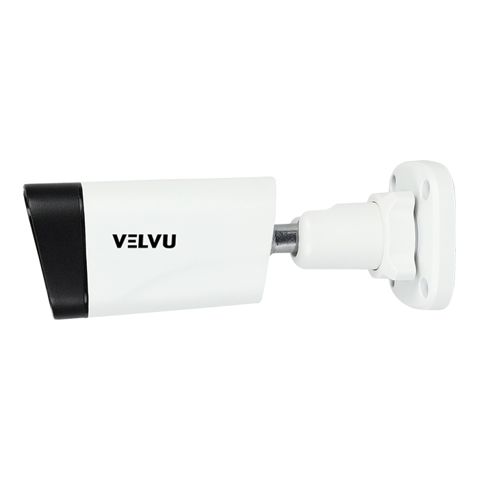 Velvu 2MP IP In-Built Audio and Color Bullet Camera ST-VB IP2002DL-W