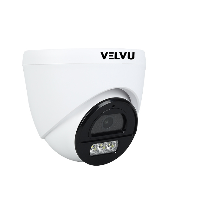 Velvu 2MP HD Color and Audio Dome Camera with OSD Button ST-VD HD2001WLA-OSD