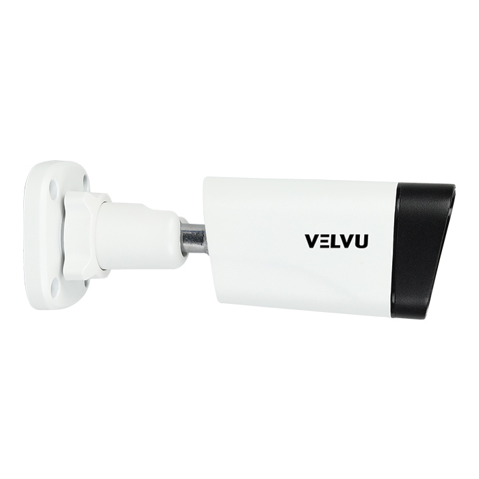 Velvu 2MP IP In-Built Audio and Color Bullet Camera ST-VB IP2002DL-W