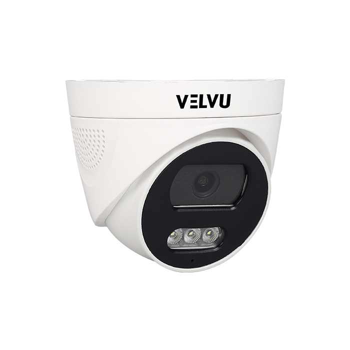 Velvu 6MP IP In-Built Audio and Color Dome Camera ST-VD IP6002DL