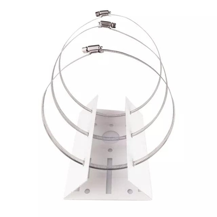 VELVU POLE BRACKET BIG WITH 3 HOOPS VL-STAND-H03M