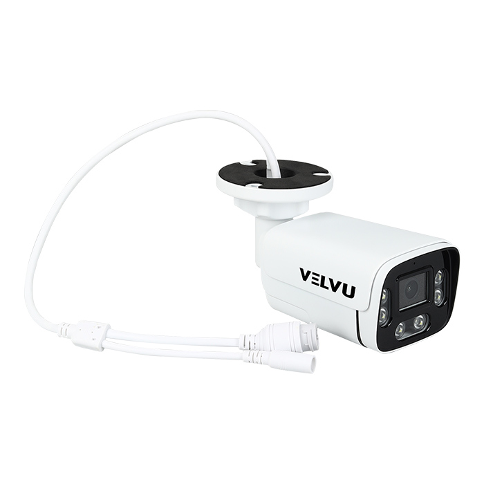 Velvu 6MP IP In-Built Audio and Color Bullet Camera ST-VB IP6002DL6