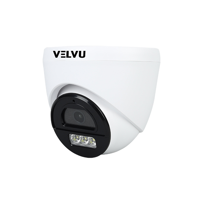 Velvu 2MP HD Color and Audio Dome Camera with OSD Button ST-VD HD2001WLA-OSD