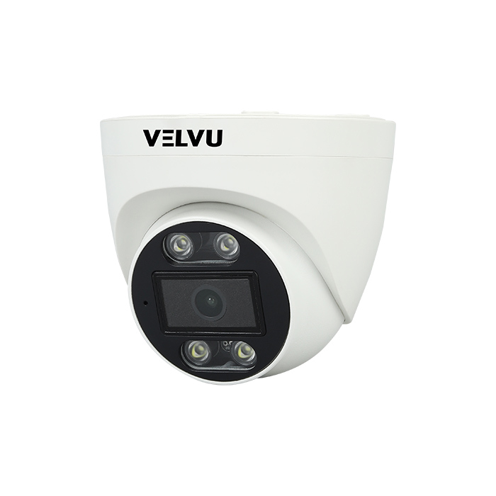 Velvu 2MP IP In-Built Audio and Color Dome Camera ST-VD IP2002DL