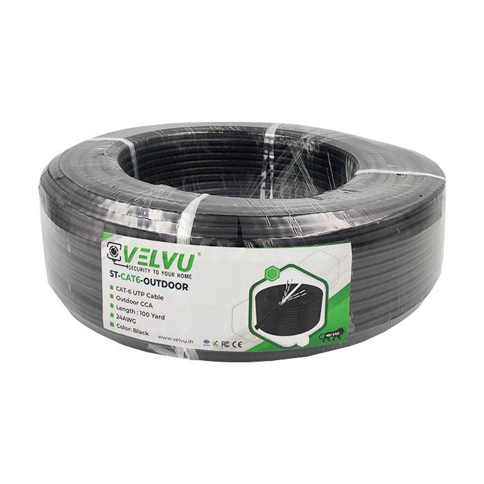 Velvu Outdoor CAT-6 CCA ST-CAT6-CCA OUT-100Y Length 100 yd 