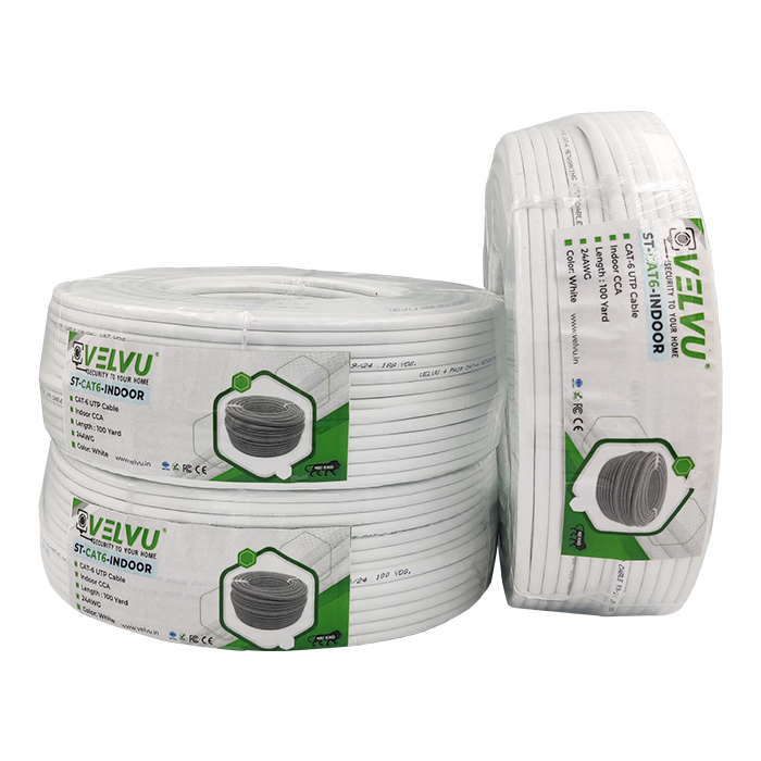 Velvu Indoor CAT-6 CCA Cable ST-CAT6-INDOOR-CCA-300Y