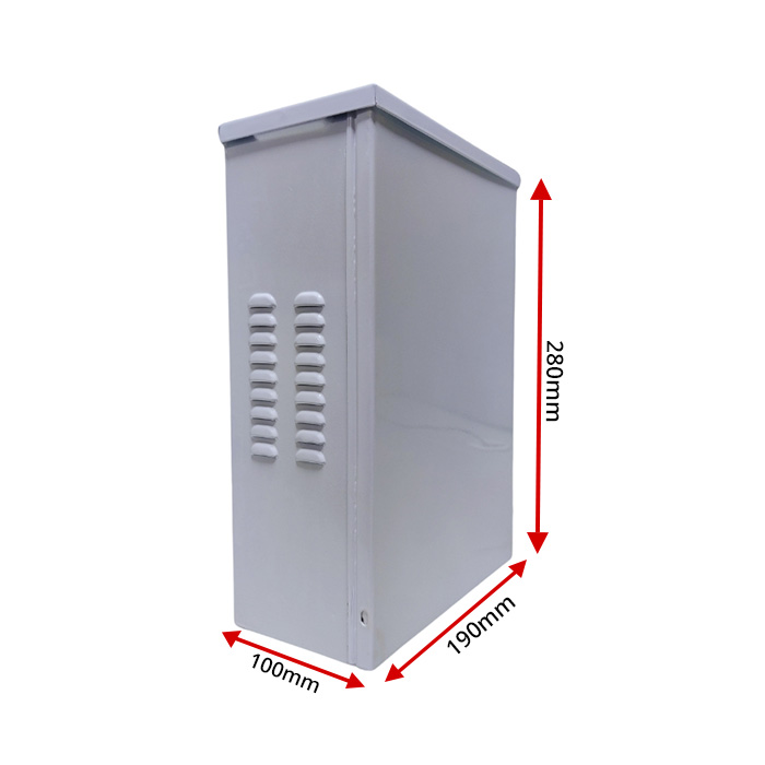 Velvu Outdoor Metal Rack POE Box Small DVR Box VL-RW-2030-OUT