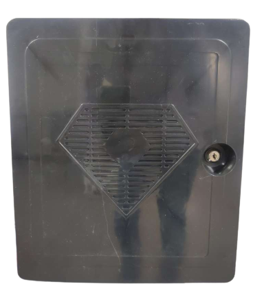 Velvu Plastic POE Box Outdoor (Black)