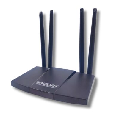 Velvu 5G SIM Support WIFI Router with 2 LAN / Wan Ports and 4 Antennas WRV-800